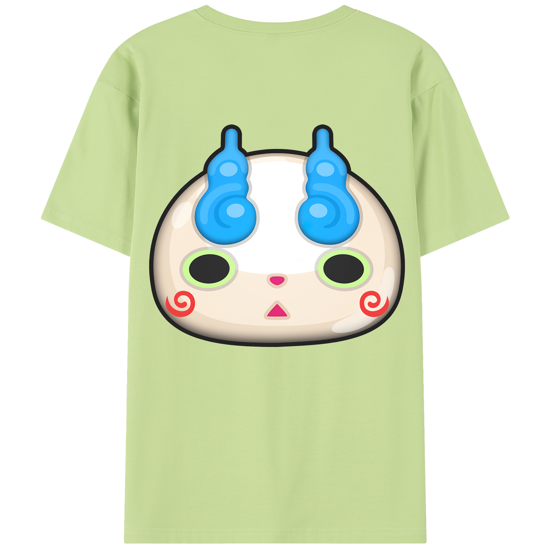 （画像用） 妖怪ウォッチ Yo-kai Watch 綿100％半袖Tシャツ（背面プリント）